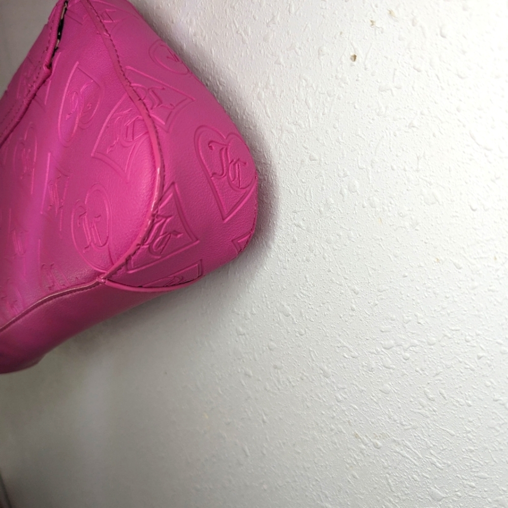 Juicy Couture Bag Small Pink W/Chain Strap - Picture 5 of 12